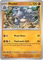 Pokemon 151 ~ Rhydon Non Holo 112/165