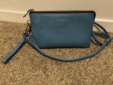 Saben Tilly Crossbody Blue Leather – Excellent Condition