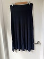 Elk navy blue midi skirt size medium