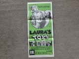 Laura's Toys 1975 Daybill Movie Poster Used in NZ