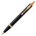 Parker IM Black Lacquer w / Gold Trim Ballpoint Pen