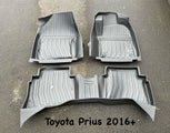 Toyota Prius 2016+ customized floor mat 5D dish mat Heavy Duty
