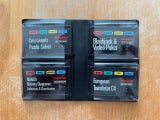 4 Vintage Franklin Bookman Book Cartridges (in vinyl folder)