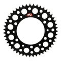 BRAND NEW Renthal Sprocket Rear Black 48T Alloy 7075 T6 Grooved