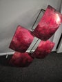 Red Metal Wall Hanging