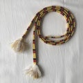 Vintage Obi Tie Cord Obijime Japanese Kimono Belt Accessory