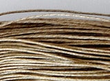 10 mtrs.TAN WAXED COTTON CORD 1mm