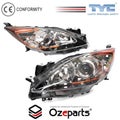 TYC Pair LH+RH Head Light Lamp For Mazda 3 Axela BL Sedan Hatch 2009~2013