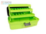 Plano 6103 Three-Tray Tackle Box Neon Green/Black