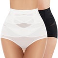 Double Tummy Control Shapewear Panties for Women High Waisted Waist Trainer B