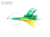 H2O Pro Ahi Feather Skippy Lure 120mm Rigged Gree…