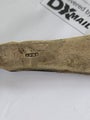 Silver bone handle knife