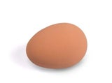 Nesting Artificial Egg Rubber 65gBrown