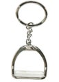 Key RingEnglish Stirrup Silver Key Chain
