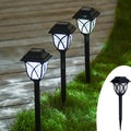 Solar Lights Water Proof Supper Bright Up to 10 Hrs Stainless Steel Metal Aut