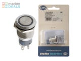 Hella Marine SS LED Switches On/Off 12V Blue LED