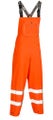 Tornado, Hi Vis PU/PVC Bib Over Trouser - Fluro Orange - 5XL