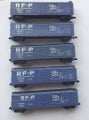 N Scale RF & P box cars *5