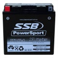 MOTORCYCLE AND POWERSPORTS BATTERY (YT14B-4) AGM 12V 1.2AH 310CCA BY SSB HIGH PE
