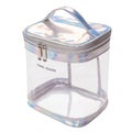 Makeup Bag - Large Capacity Travel Cosmetic Bag, Portable Leather Waterproof
