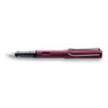Lamy Al-Star Fountain Pen Black Purple E/Fine Nib (029)