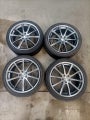 Set of 4 DTM 20 inch mags and tyres