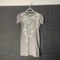 Karen Walker Grey Patterned Top - Size UK 6 - Great Condition!