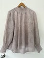 DECJUBA textured violet top - 12/14