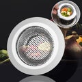 Kitchen Sink Strainer, EEEkit Stainless Steel 4.3" Shower Drain Filter Basket