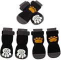 Anti-Slip Dog Socks for Small Medium Large Dogs with Adjustable Straps Strong
