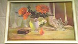 CANDLELIGHT AND FLAME RENOWNED USA ARTIST ARTHUR E. FRAHM