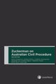 Zuckerman on Australian Civil Procedure by Adrian Zuckerman - Paperback