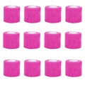 12PCS Tattoo Grip Cover Wrap,Disposable Cohesive Tattoo Grip Cover Elastic Ba