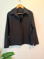 Verge (NZ Made) Size M Black Zip-Up Jacket