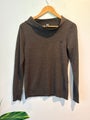 Veronica Maine Size M 100% Merino Cowl Neck Sweater
