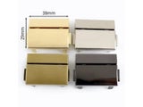 2Pcs Metal Bag Spring Lock Snap For Women Handbag DIY Hardware Accessories