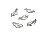 5Pcs Alloy Bat Hair Clips For Women Halloween Style