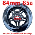 Roller Wheel Skate Wheel Speed Wheel High Rebound 84mm 84x24mm 84A 8wheels/lot