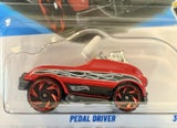 HOT WHEELS CARDED CAR PEDAL DRIVER TREASURE HUNT