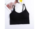 Backless Sportswear Woman Gym Sports Bra Seamless Womens Underwear Adjustable