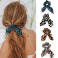 4PCS Hair Scrunchies for Women Satin Hair Ties Hair Rope Bowknot Scrunchies P