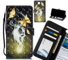 iPhone 16e Case Leather Wallet Case 3D Pattern Printed