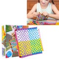Weaving Loom Kit Toys 90 Pcs, Loom Potholders Elastic Loops Weaving Crafts Ki