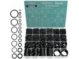 1020pcs Oil Resistant Nitrile Rubber O-ring Plumbing Gasket Kit
