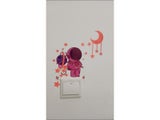 Glow In The Dark Astronaut Wall Stickers For Home Decor