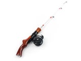 Telescopic Carbon Fiber Ice Fishing Rod And Reel Set
