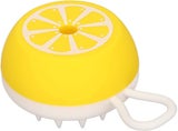 Cat Bath Brush, Pet Grooming Hand Brush with Shampoo Container Cat Grooming S