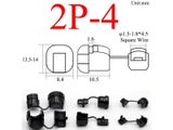 Nylon Plastic Cable Sleeve Clip Buckle Clamp Strain Relief