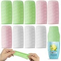 9 Pack Elastic Sleeves for Leak Proofing Travel Silicone Travel Bottle Covers