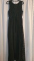 Crochet detail maxi dress